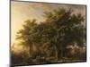 Forest Scene-Barend Cornelis Koekkoek-Mounted Art Print