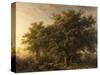 Forest Scene-Barend Cornelis Koekkoek-Stretched Canvas