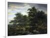 Forest Scene-Jacob Isaacksz Van Ruisdael-Framed Art Print