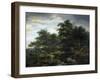 Forest Scene-Jacob Isaacksz Van Ruisdael-Framed Art Print