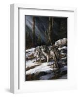 Forest Shadows-Trevor V. Swanson-Framed Giclee Print