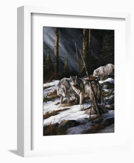 Forest Shadows-Trevor V. Swanson-Framed Giclee Print