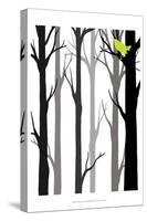 Forest Silhouette II-Erica J. Vess-Stretched Canvas