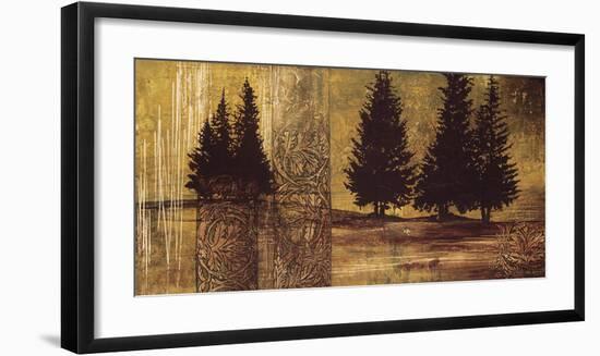 Forest Silhouettes II-Linda Thompson-Framed Giclee Print