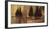 Forest Silhouettes II-Linda Thompson-Framed Giclee Print