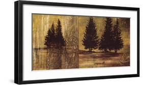 Forest Silhouettes II-Linda Thompson-Framed Giclee Print