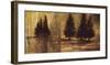 Forest Silhouettes II-Linda Thompson-Framed Giclee Print