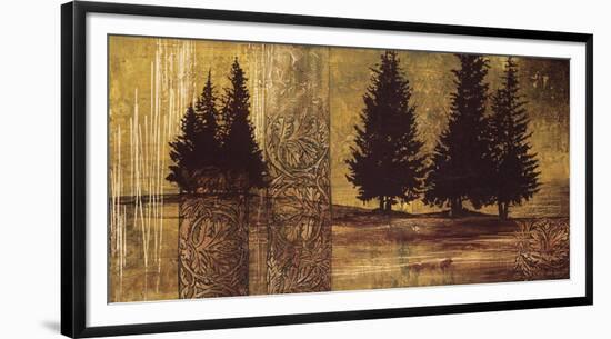 Forest Silhouettes II-Linda Thompson-Framed Giclee Print