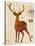 Forest Stag-Z Studio-Stretched Canvas