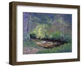 Forest Stream, 2002-Anthony Rule-Framed Giclee Print