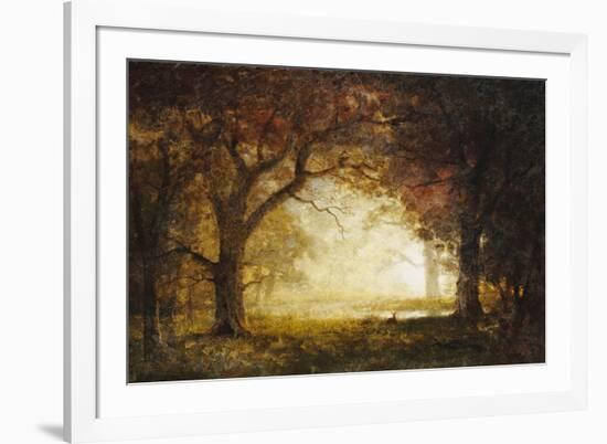 Forest Sunrise-Albert Bierstadt-Framed Giclee Print