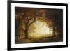 Forest Sunrise-Albert Bierstadt-Framed Giclee Print