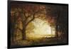 Forest Sunrise-Albert Bierstadt-Framed Giclee Print