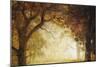 Forest Sunrise-Albert Bierstadt-Mounted Giclee Print