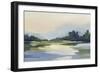 Forest Sunset View-null-Framed Art Print