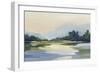 Forest Sunset View-null-Framed Premium Giclee Print