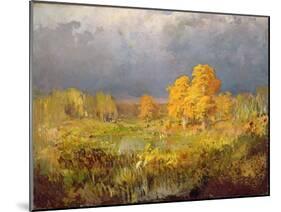Forest Swamp in Autumn, C.1872-Fedor Aleksandrovich Vasiliev-Mounted Giclee Print