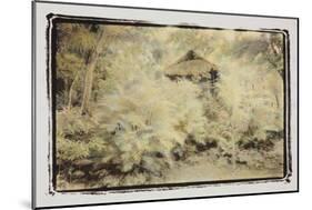 Forest Thatch, Guatemala-Theo Westenberger-Mounted Photographic Print