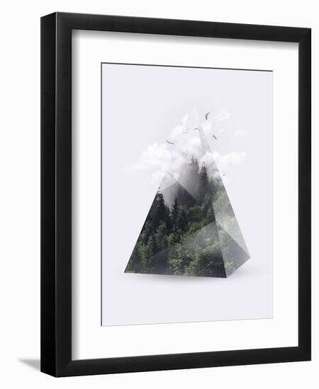 Forest Triangle-Robert Farkas-Framed Giclee Print