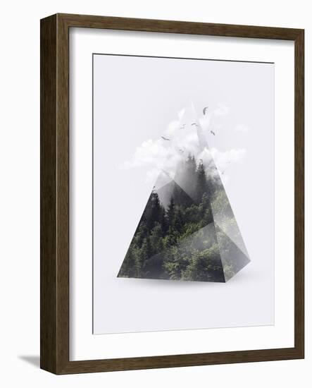 Forest Triangle-Robert Farkas-Framed Giclee Print