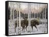 Forest Twilight-Jeff Tift-Framed Stretched Canvas