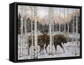 Forest Twilight-Jeff Tift-Framed Stretched Canvas