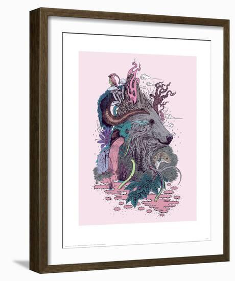 Forest Warden-Mat Miller-Framed Art Print