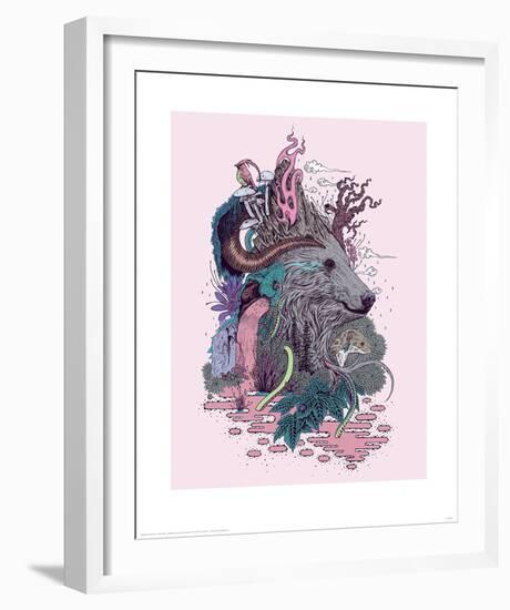 Forest Warden-Mat Miller-Framed Art Print