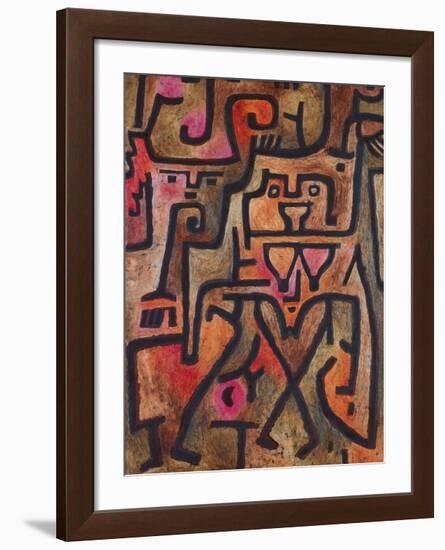 Forest Witches, 1938-Paul Klee-Framed Premium Giclee Print