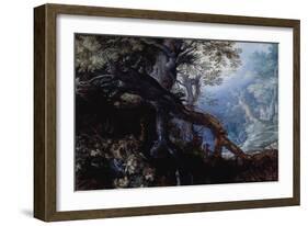 Forest with Deer, C.1608-10-Roelandt Jacobsz. Savery-Framed Giclee Print