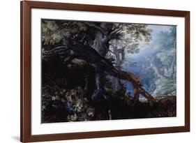 Forest with Deer, C.1608-10-Roelandt Jacobsz. Savery-Framed Giclee Print