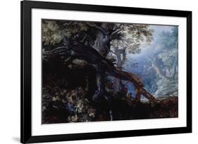 Forest with Deer, C.1608-10-Roelandt Jacobsz. Savery-Framed Giclee Print