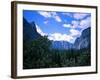 Forest with Mountains, Chile-Michael Brown-Framed Photographic Print