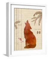 Forest Wolf-Z Studio-Framed Art Print