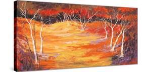 Foresta Rossa-Lucas-Stretched Canvas