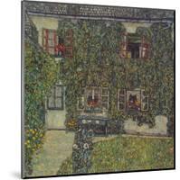 Forester's House in Waeissenbach at Attersee, 1912-Gustav Klimt-Mounted Art Print