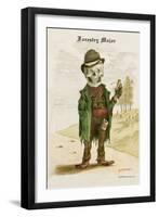 Forestry Major-F. Frusius M.d.-Framed Art Print