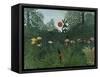 Foret Vierge au Soleil Couchant-Henri Rousseau-Framed Stretched Canvas