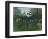 Foret Vierge au Soleil Couchant-Henri Rousseau-Framed Premium Giclee Print