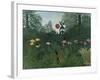 Foret Vierge au Soleil Couchant-Henri Rousseau-Framed Giclee Print