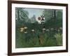 Foret Vierge au Soleil Couchant-Henri Rousseau-Framed Giclee Print