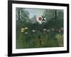 Foret Vierge au Soleil Couchant-Henri Rousseau-Framed Giclee Print