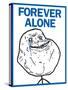 Forever Alone Rage Comic Meme-null-Stretched Canvas