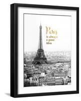 Forever Paris-Irene Suchocki-Framed Art Print