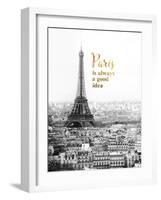 Forever Paris-Irene Suchocki-Framed Art Print