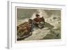 Forfarshire Shipwreck-null-Framed Art Print