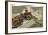 Forfarshire Shipwreck-null-Framed Art Print