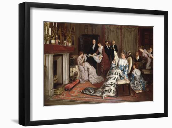 Forfeits, 1880-Eyre Crowe-Framed Giclee Print