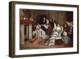 Forfeits, 1880-Eyre Crowe-Framed Giclee Print