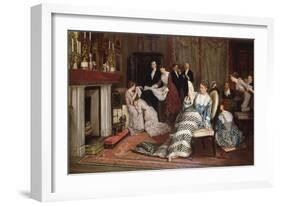 Forfeits, 1880-Eyre Crowe-Framed Giclee Print